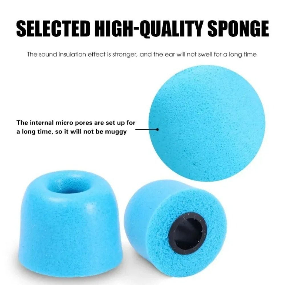 6-1Pair S/M/L Soft Memory Foam - огляд і ціна Earphone Foam Tip