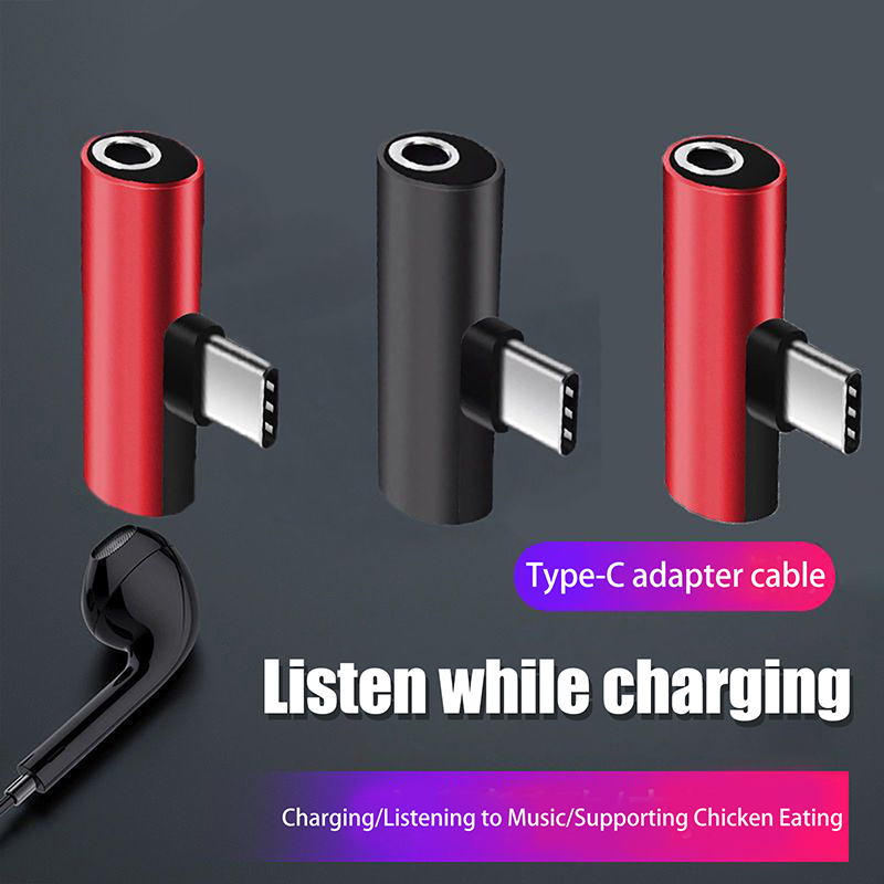 USB Type-C To 3.5 Mm Headphone - огляд і ціна Earphone Splitter Jack
