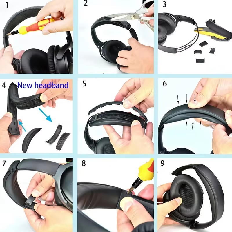 Removable Headband For Bose Qu - огляд і ціна Bose Headphone Qc45