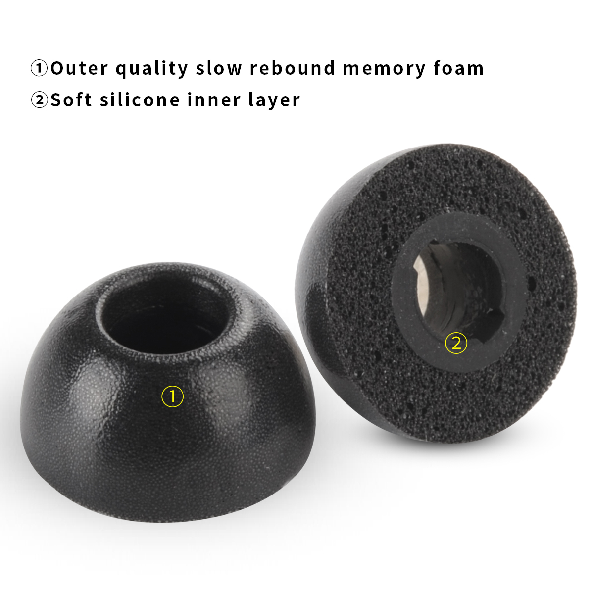 Memory Foam Ear Tips for OPPO  - огляд і ціна Earphone Foam Tip